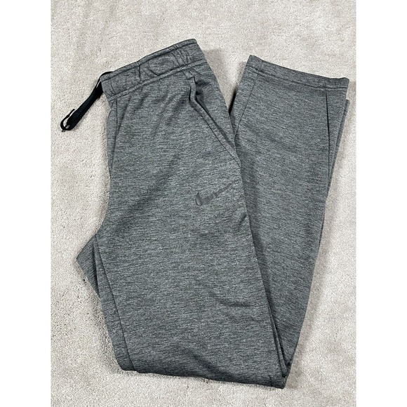 Nike Other - Nike Sweatpants Men's S Gray Heather Dri Fit 100% Polyester Workout Straight Leg